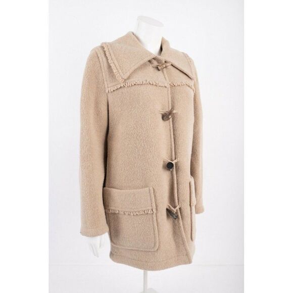 Giesswein Austria Womens Wool Toggle Coat Jacket 38 - Picture 5 of 13